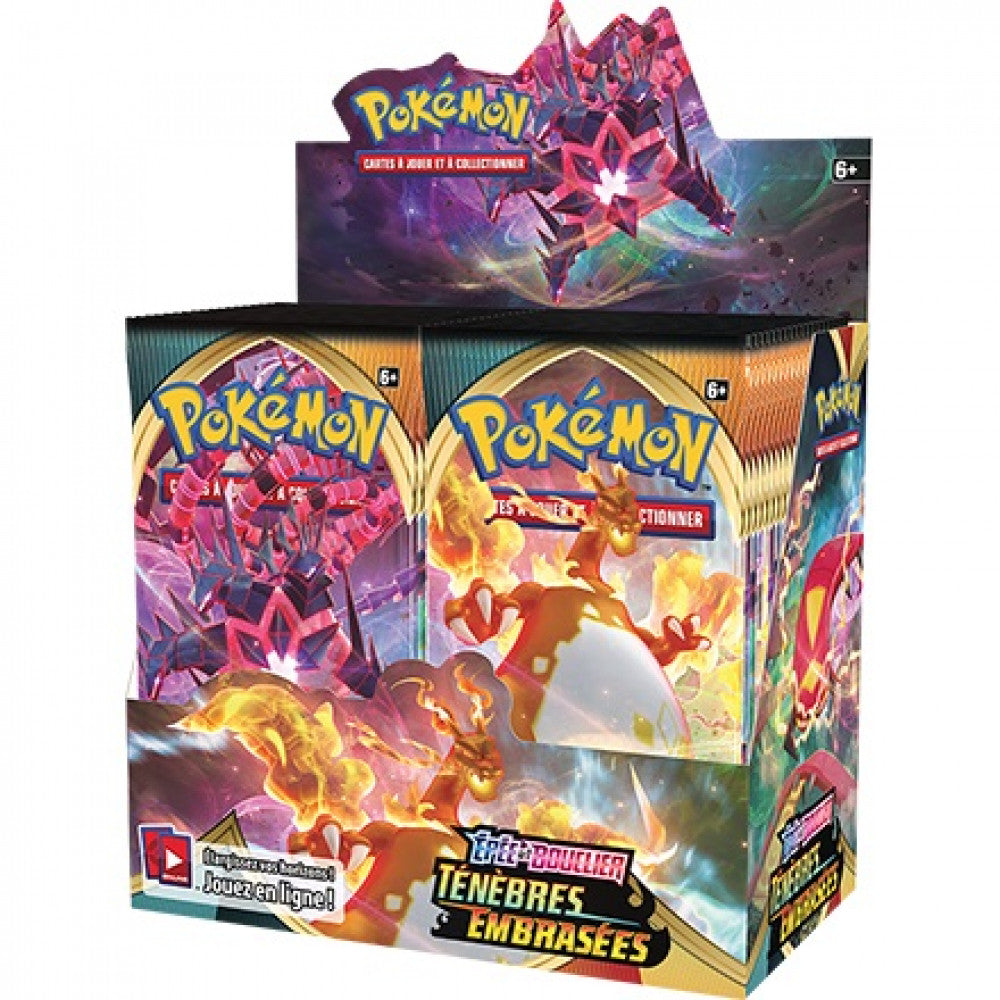 Pokémon - Boites Boosters Français - Boite De 36 Boosters EB03 - Epée et Bouclier 3 Ténèbres Embrasées