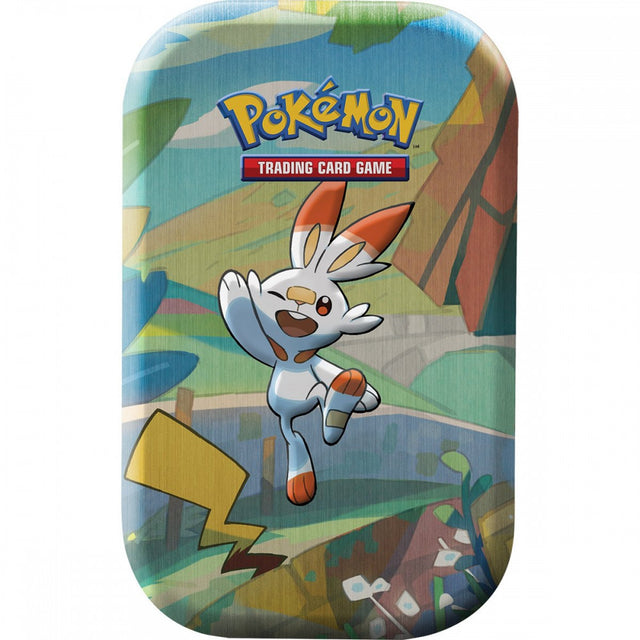Mini Tin Les Amis de Galar Pokémon - Flambino & Pikachu - Pokémon FR
