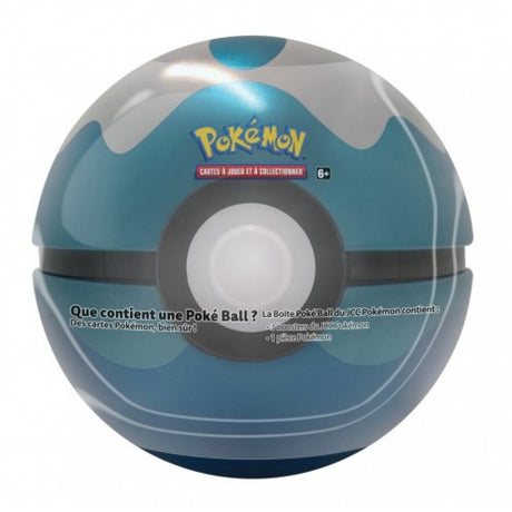Pokémon - The Pokémon Company - Pokébox - Poké Ball Tin : Scuba Ball (3 boosters + 1 jeton)