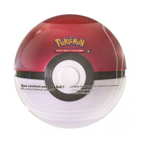 Pokémon - The Pokémon Company - Pokébox - Poké Ball Tin (3 boosters + 1 jeton)