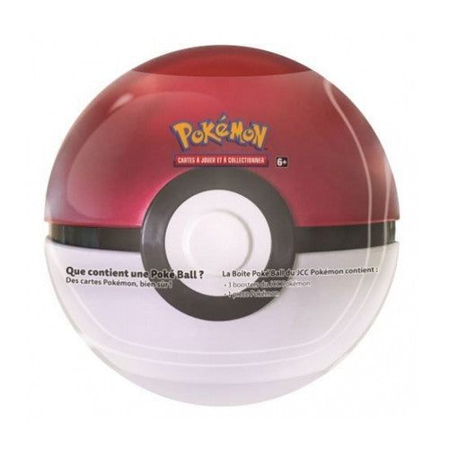 Pokémon - The Pokémon Company - Pokébox - Poké Ball Tin (3 boosters + 1 jeton)