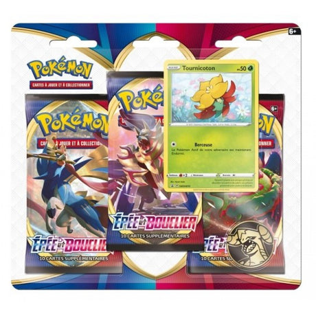 Tripack Pokémon Épée et Bouclier - Tournicoton VF