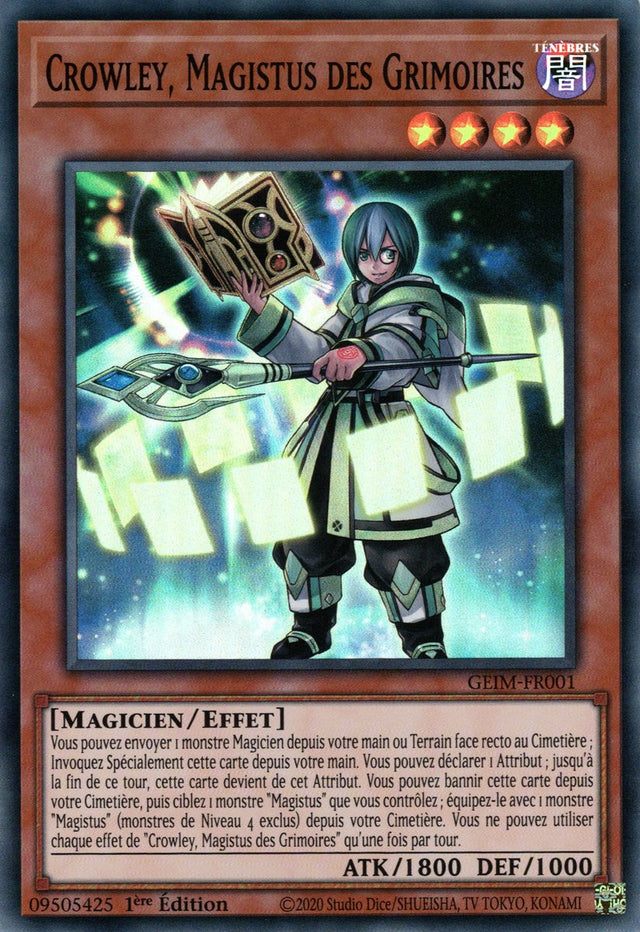 GEIM-FR001 Crowley, Magistus des Grimoires