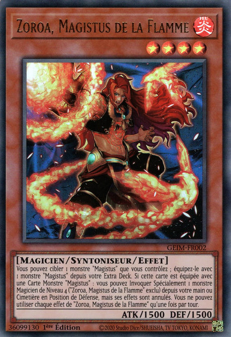 GEIM-FR002 Zoroa, Magistus de la Flamme