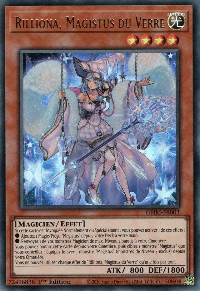 GEIM-FR003 Rilliona, Magistus du Verre