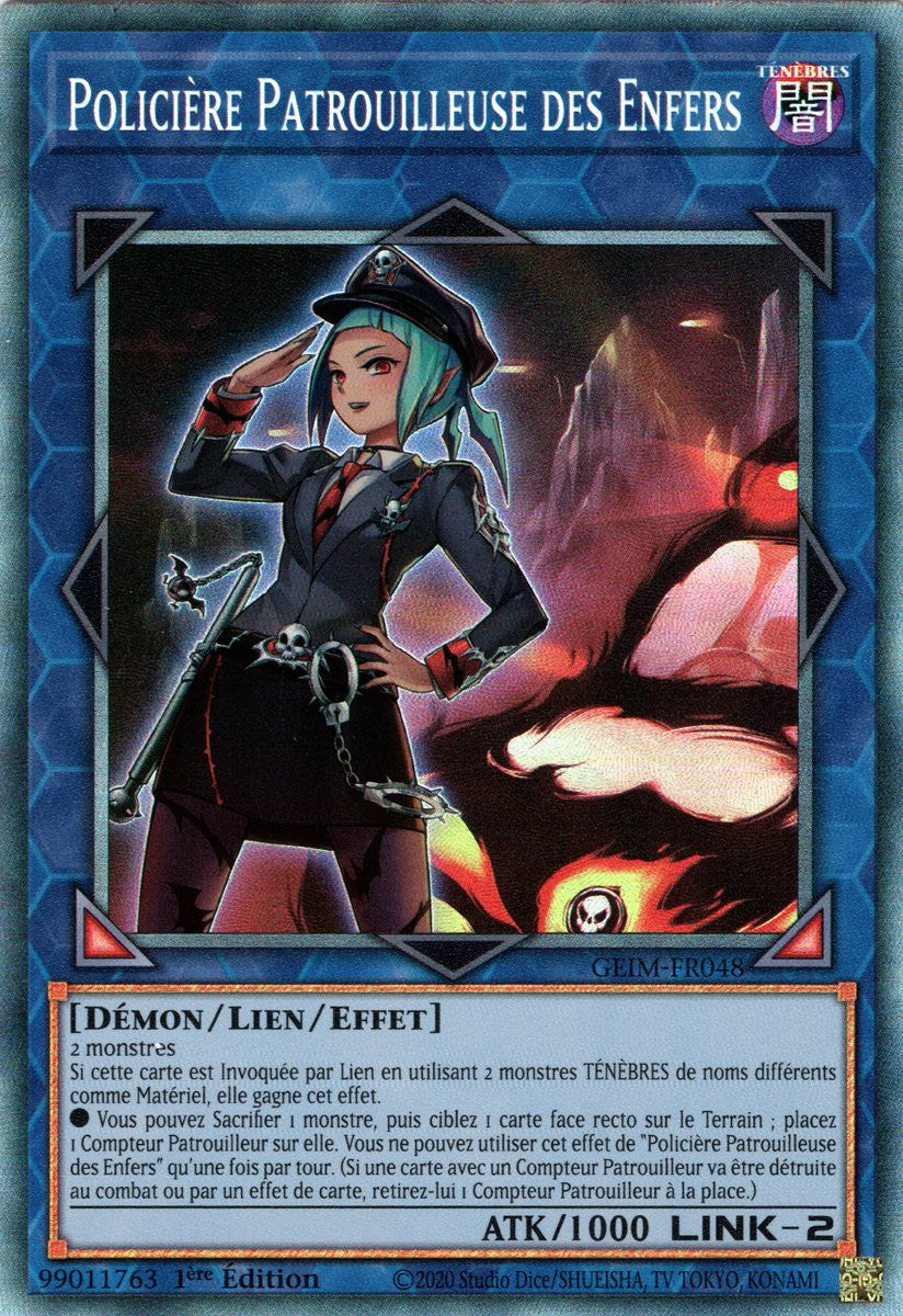 GEIM-FR048 Policière Patrouilleuse des Enfers (Collector Rare)