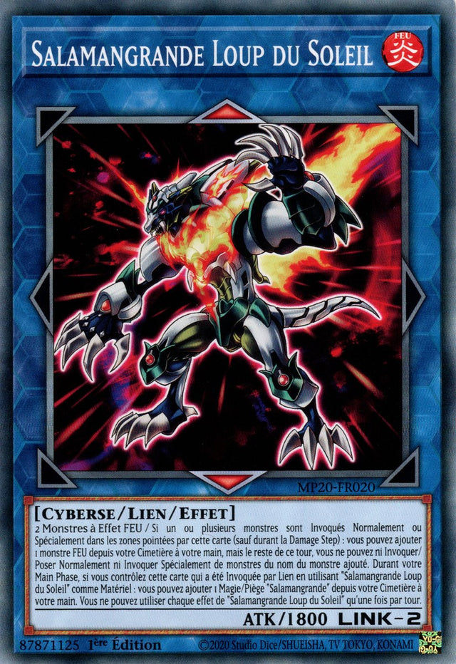 MP20-FR020 Salamangrande Loup du Soleil