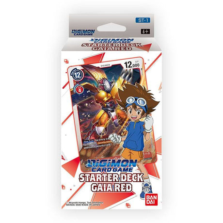 Digimon Card Game Starter Deck 1 Gaia Red