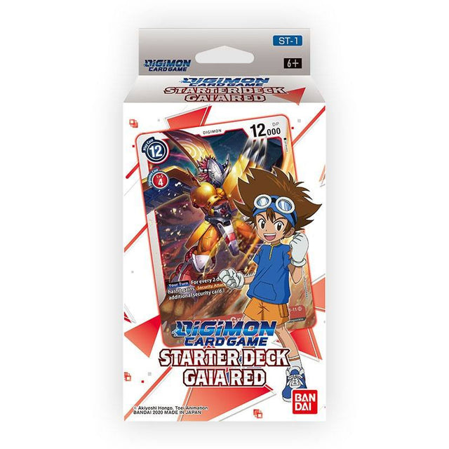 Digimon Card Game Starter Deck 1 Gaia Red