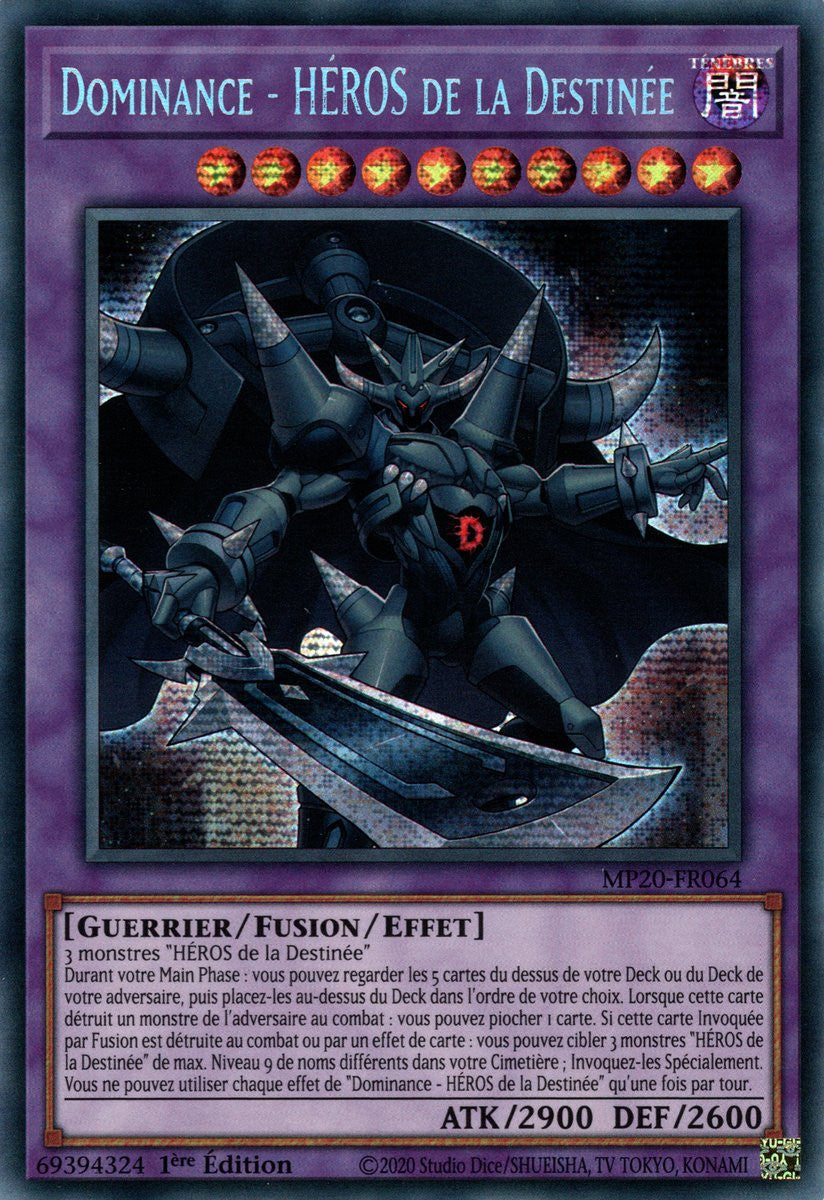 MP20-FR064 Dominance - HÉROS de la Destinée
