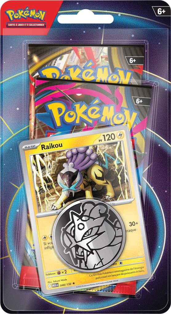 Pokémon - Duo Pack de 2 boosters Janvier 2026 : Raikou