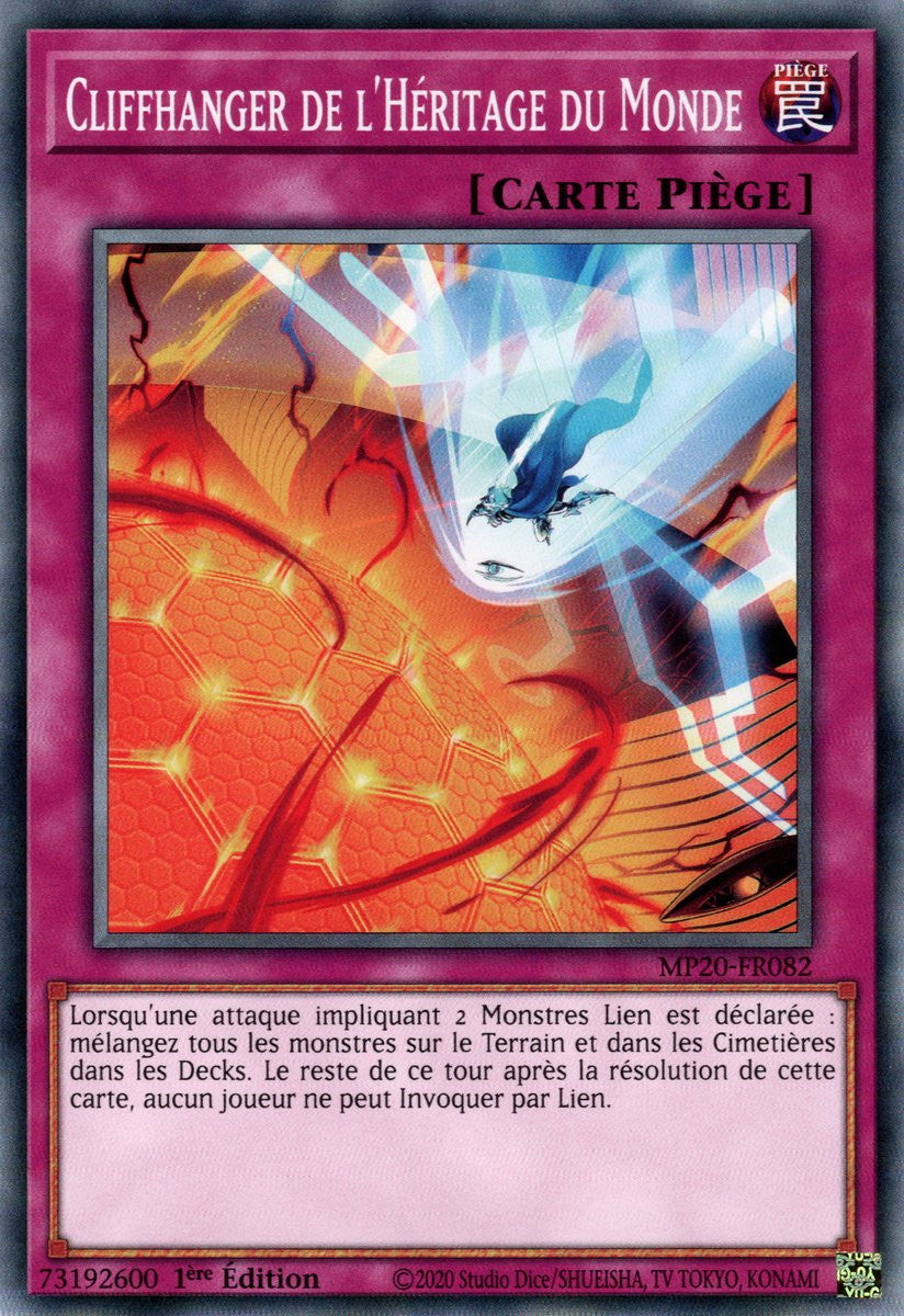 MP20-FR082 Cliffhanger de l'Héritage du Monde