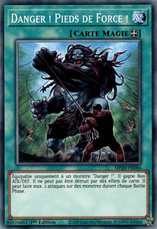 MP20-FR086 Danger ! Pieds de Force !