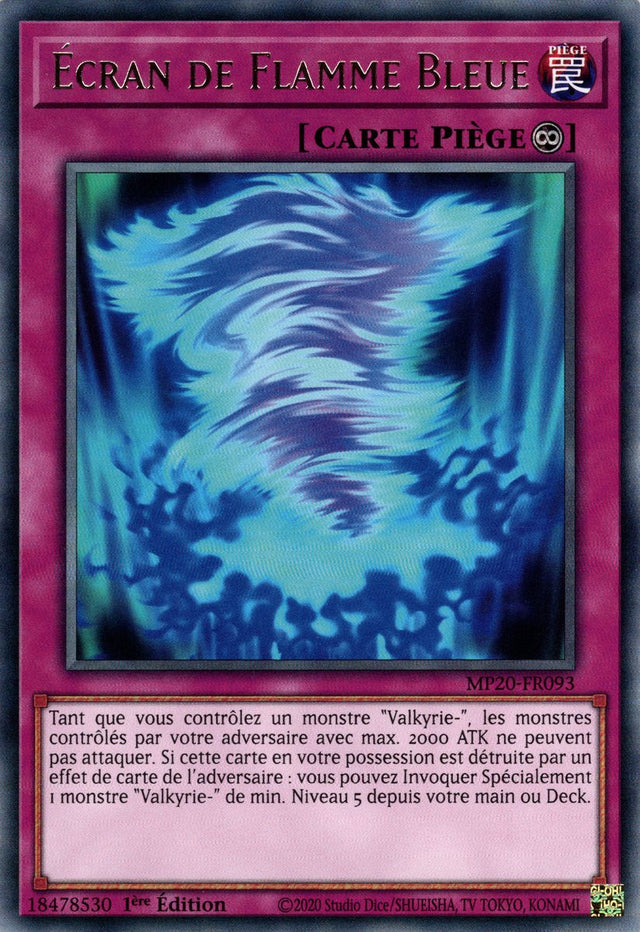 MP20-FR093 Écran de Flamme Bleue