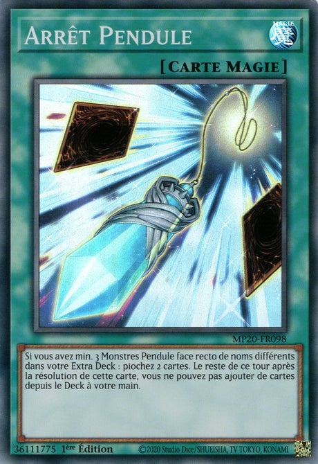 MP20-FR098 Arrêt Pendule