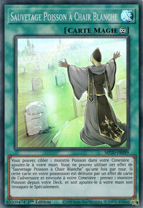 MP20-FR099 Sauvetage Poisson à Chair Blanche
