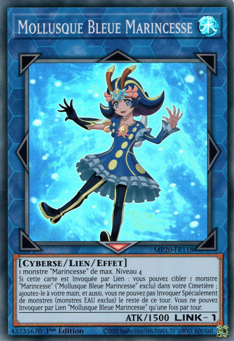 MP20-FR118 Mollusque Bleue Marincesse