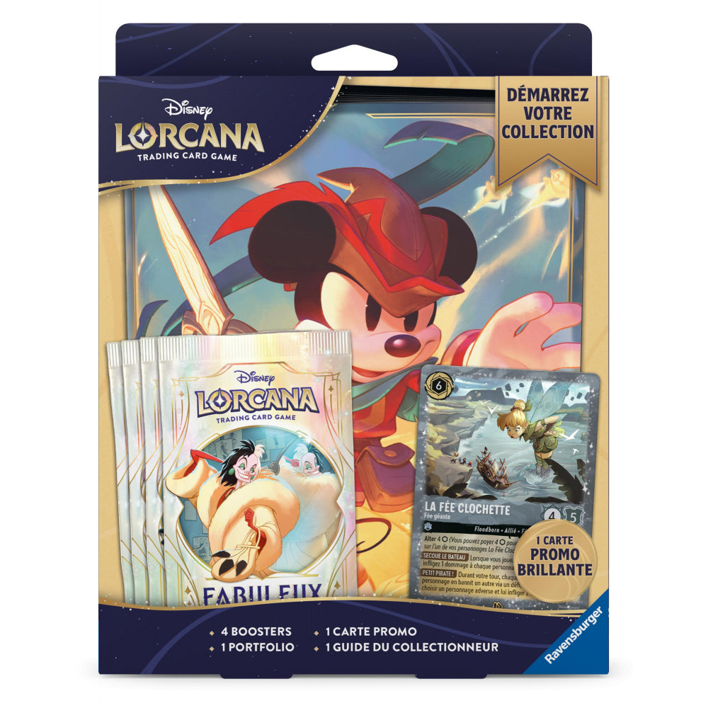 Disney Lorcana TCG - Coffret Démarrez Votre Collection : Fabuleux
