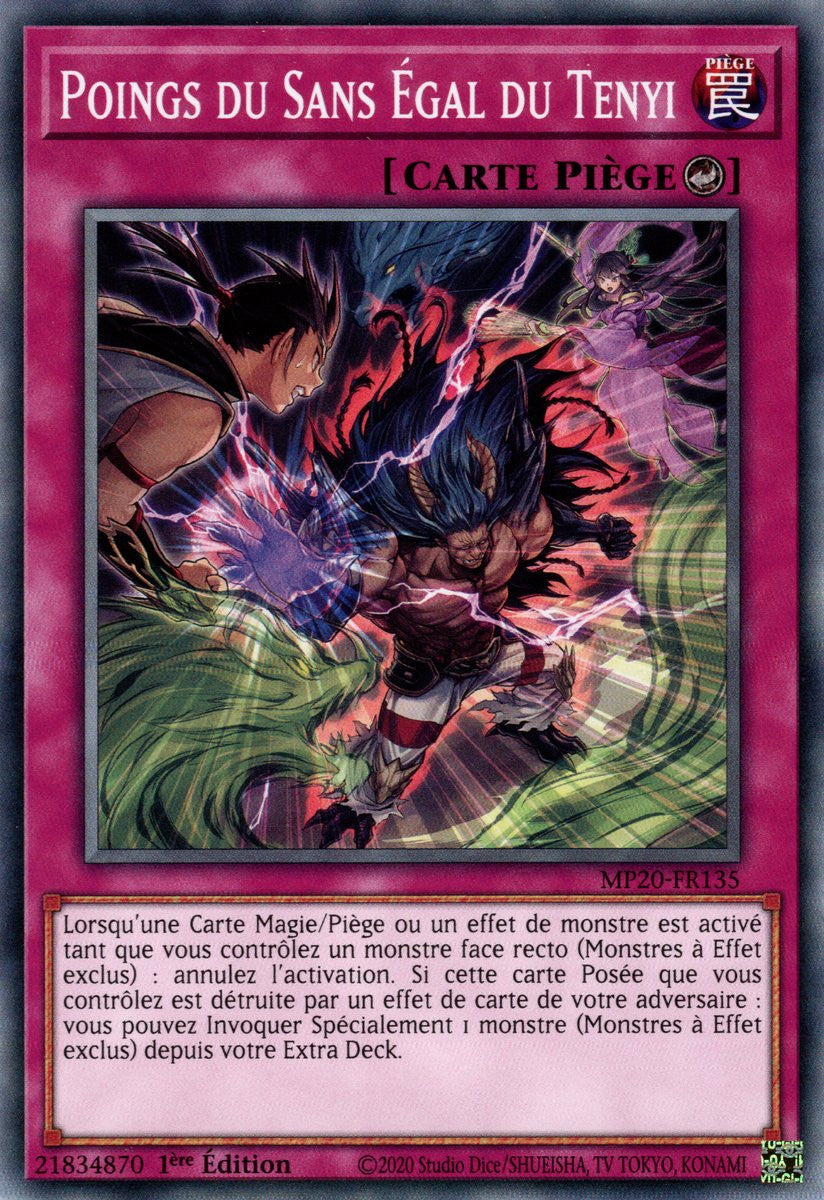 MP20-FR135 Poings du Sans Égal du Tenyi