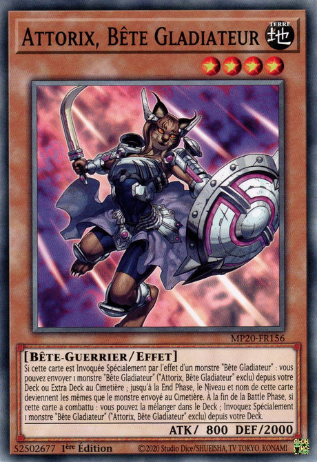 MP20-FR156 Attorix, Bête Gladiateur