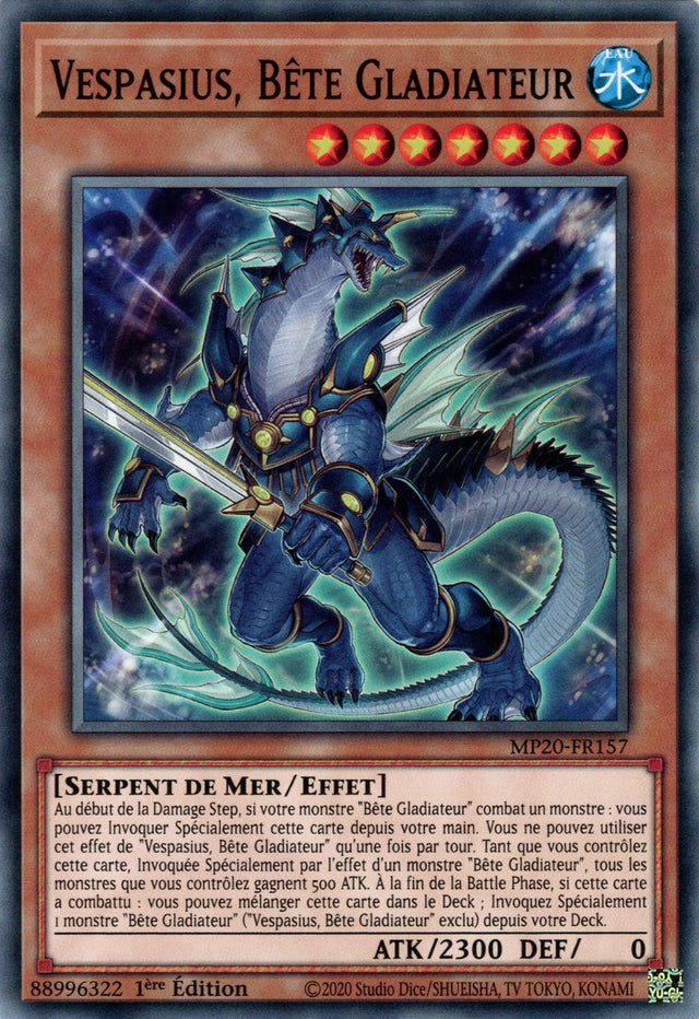 MP20-FR157 Vespasius, Bête Gladiateur