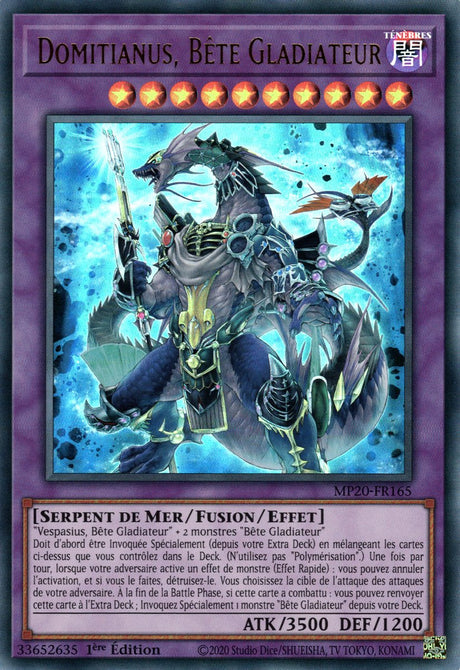 MP20-FR165 Domitianus, Bête Gladiateur