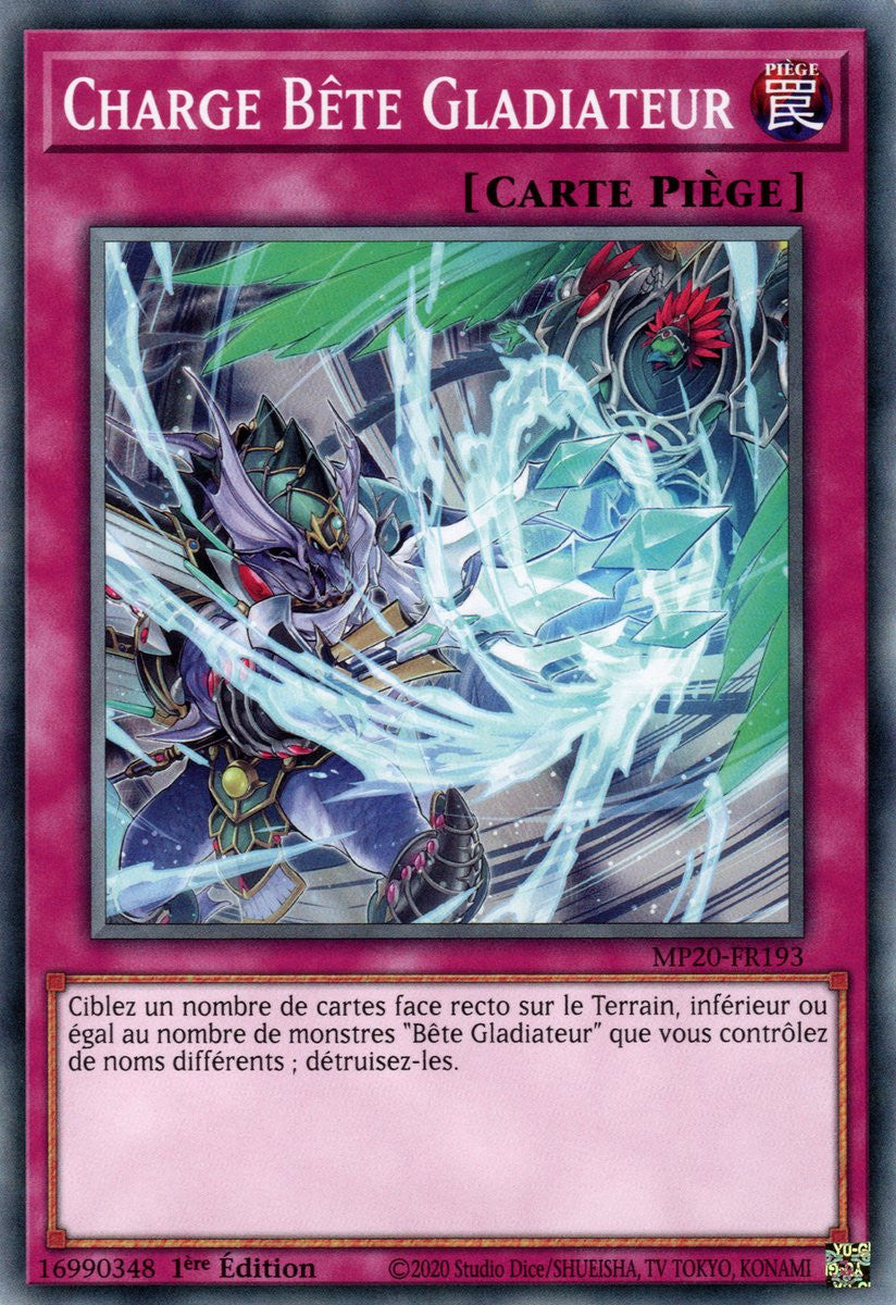 MP20-FR193 Charge Bête Gladiateur