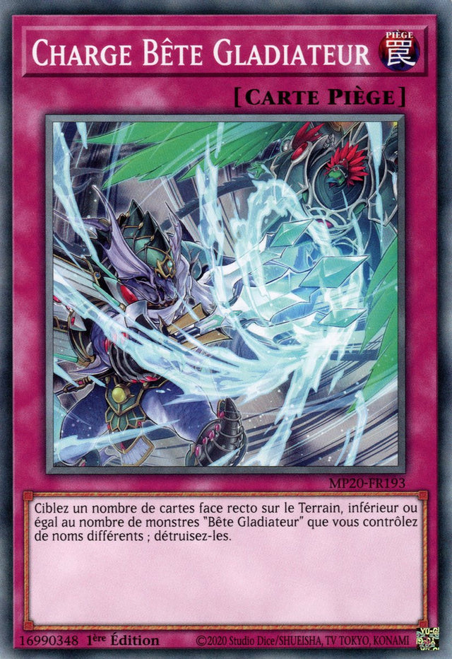 MP20-FR193 Charge Bête Gladiateur
