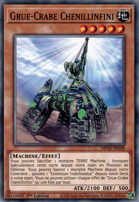 MP20-FR208 Grue-Crabe Chenillinfini