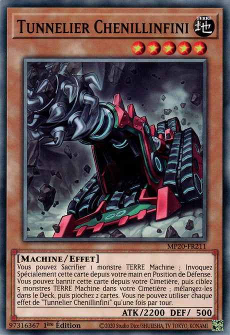 MP20-FR211 Tunnelier Chenillinfini