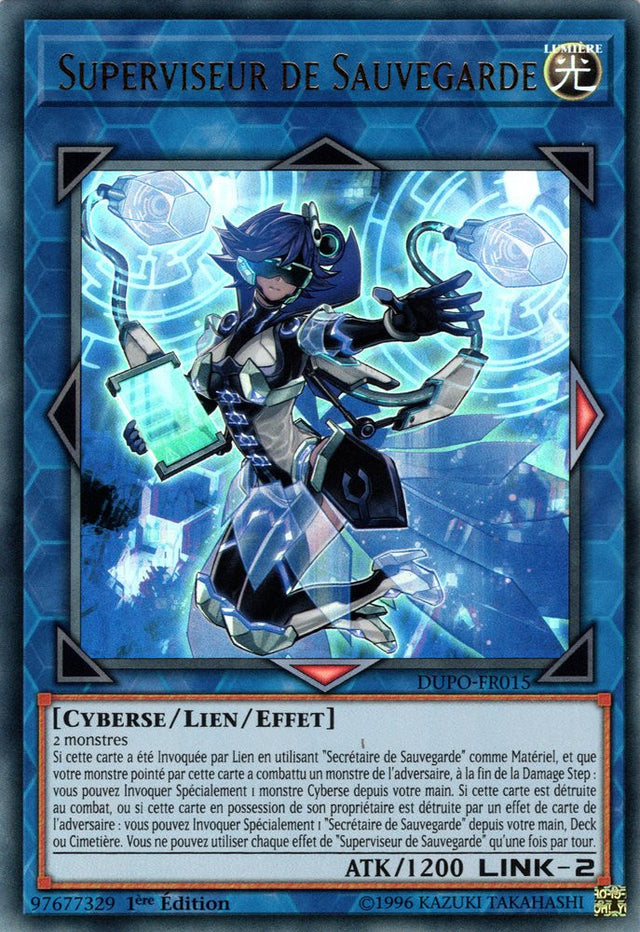 DUPO-FR015 Superviseur de Sauvegarde