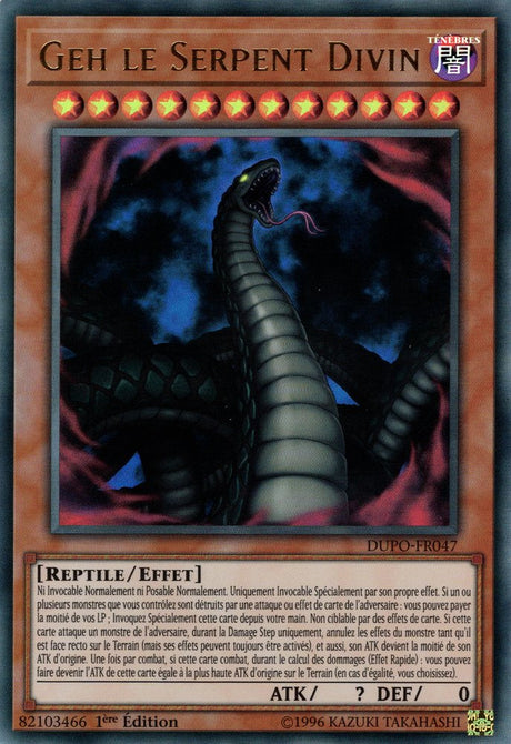 DUPO-FR047 Geh le Serpent Divin