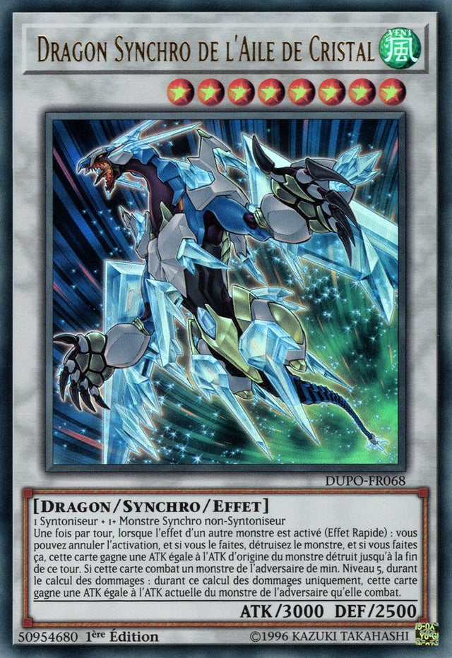 DUPO-FR068 Dragon Synchro de l'Aile de Cristal