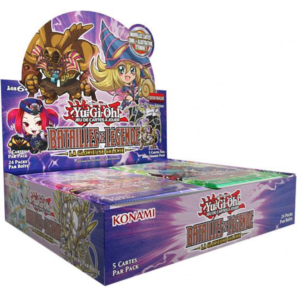 [PRÉCOMMANDE 04/06/2026] Yu-Gi-Oh! Display de 24 boosters - Batailles de Légende : La Glorieuse Galerie