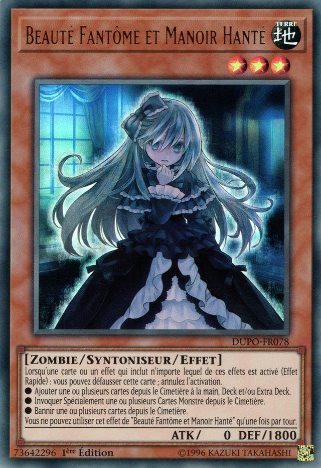 DUPO-FR078 Beauté Fantôme et Manoir Hanté