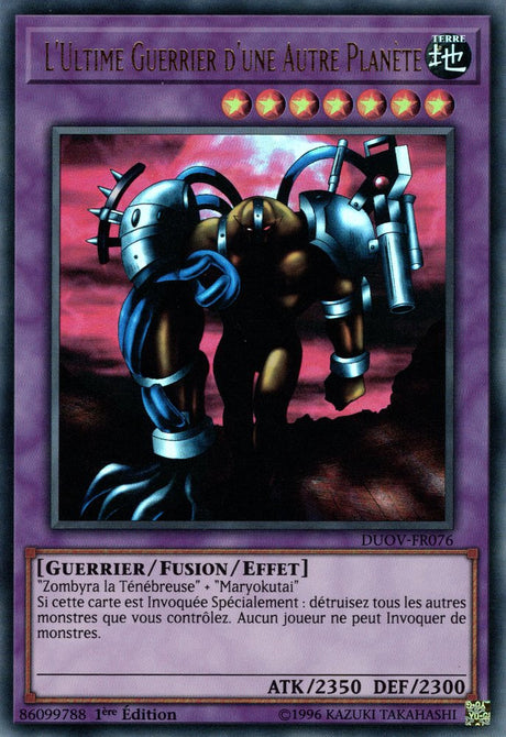 DUOV-FR076 L'Ultime Guerrier d'une Autre Planète