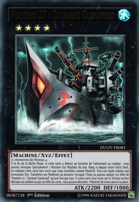 DUOV-FR083 Numéro 27 : Cuirassé Cuiranoid