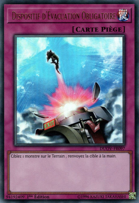 DUOV-FR097 Dispositif d'Évacuation Obligatoire