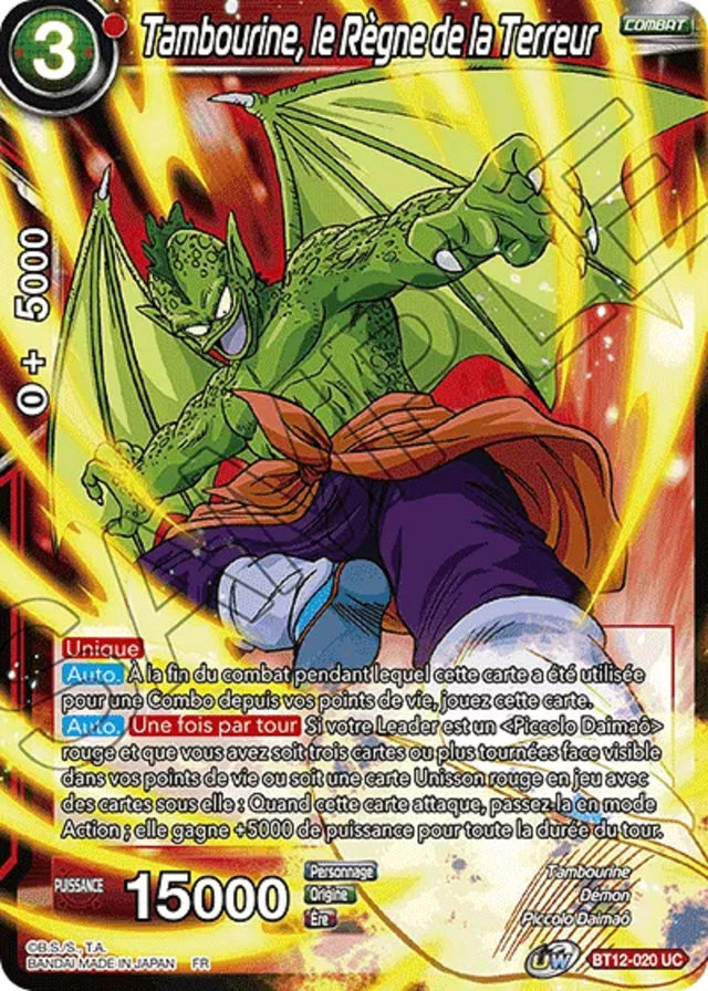 Tambourine, le Règne de la Terreur : BT12-020 UC
