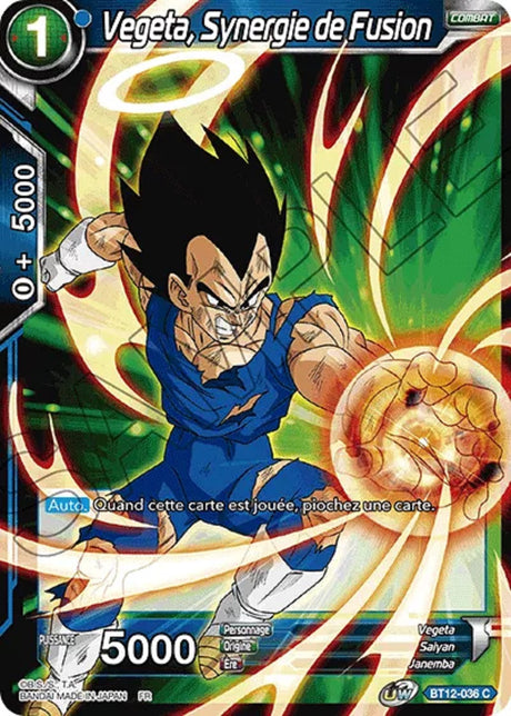 Vegeta, Synergie de Fusion : BT12-036 C