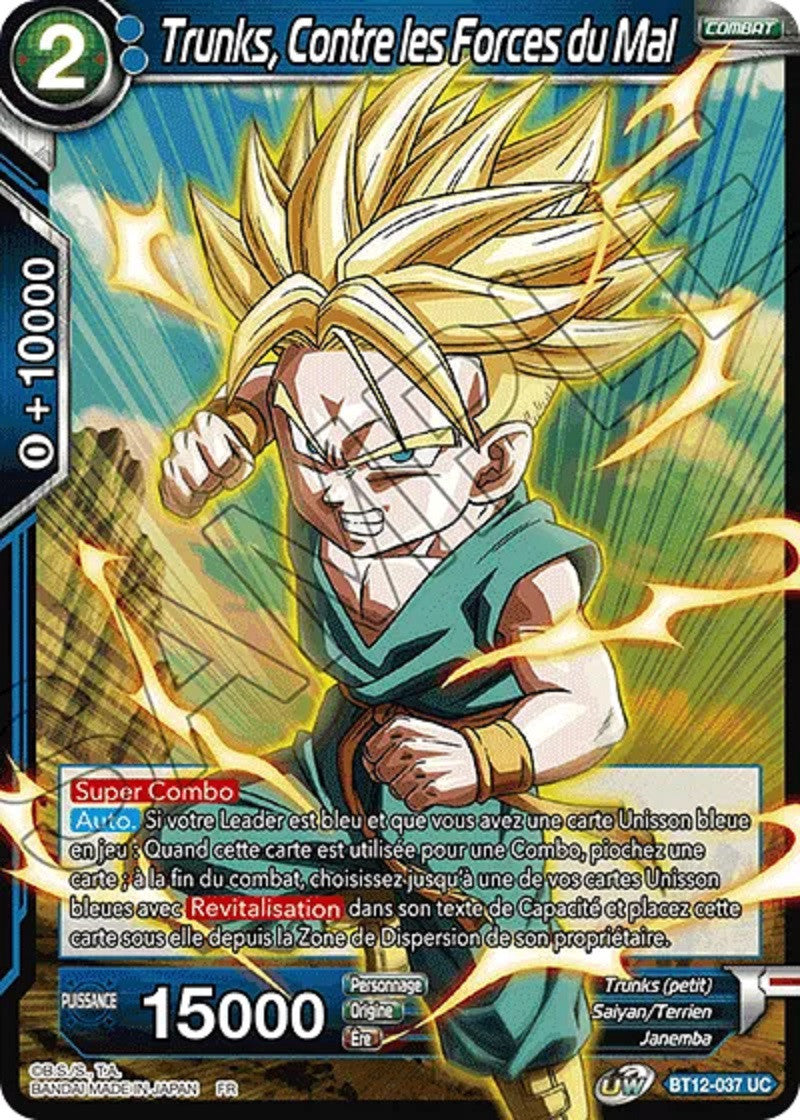 Trunks, Contre les Forces du Mal : BT12-037 UC