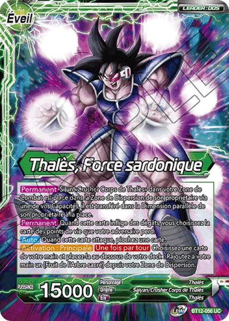 Thalès // Thalès, Force sardonique : BT12-056 UC