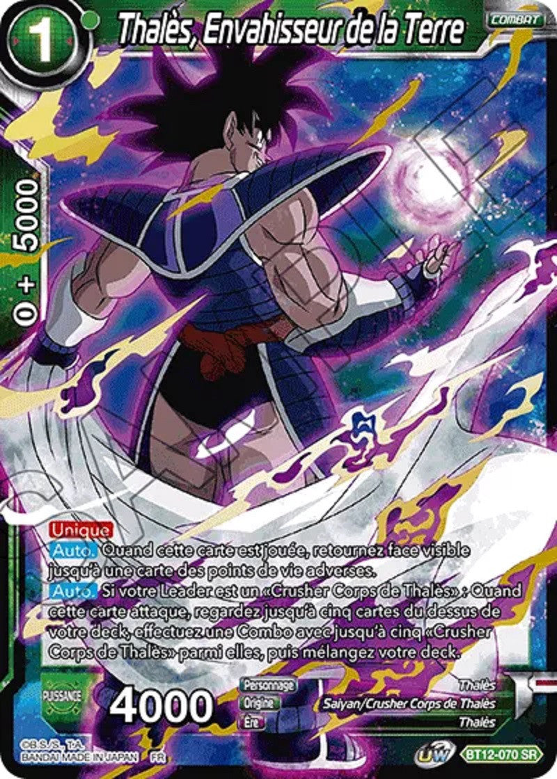 Thalès, Envahisseur de la Terre : BT12-070 SR