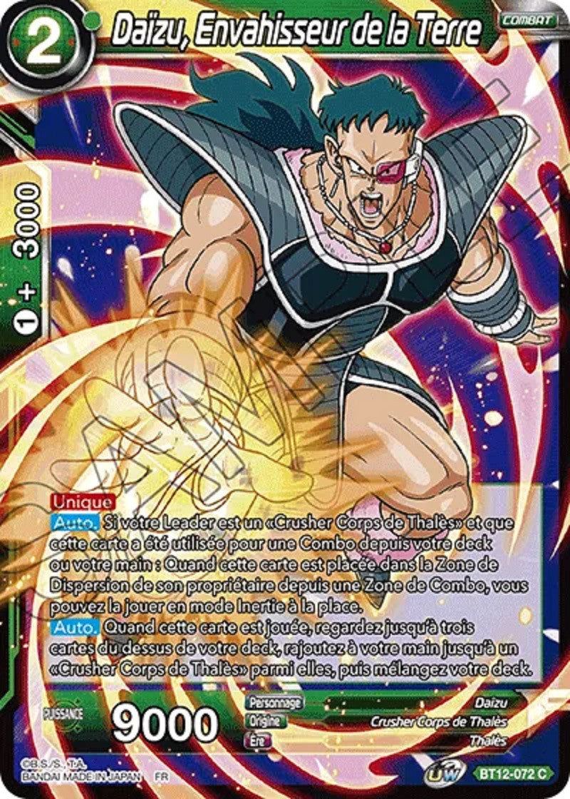 Daïzu, Envahisseur de la Terre : BT12-072 C