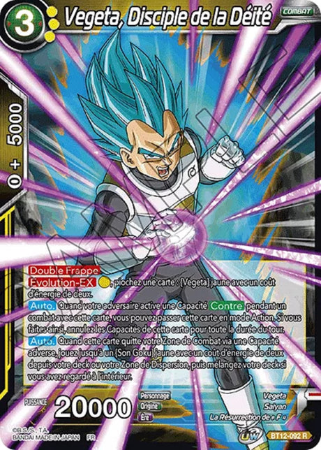 Vegeta, Disciple de la Déité : BT12-092 R