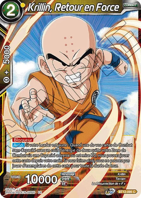 Krillin, Retour en Force : BT12-095 C