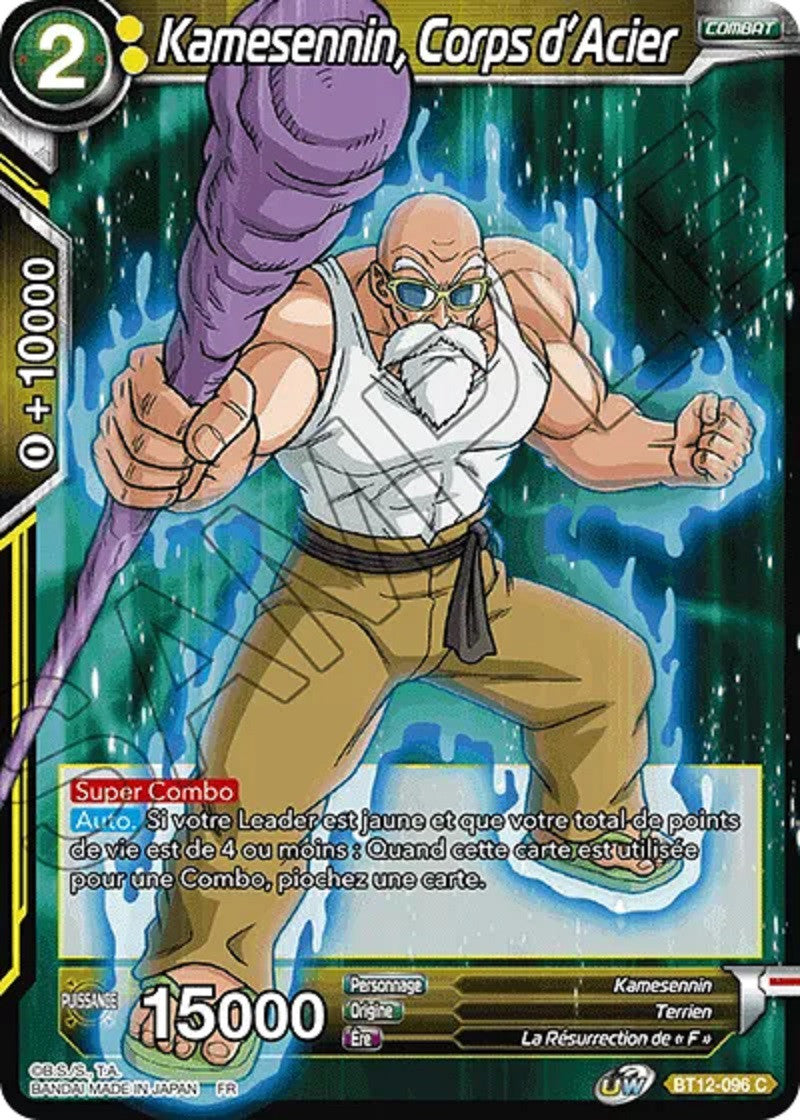 Kamesennin, Corps d'Acier : BT12-096 C
