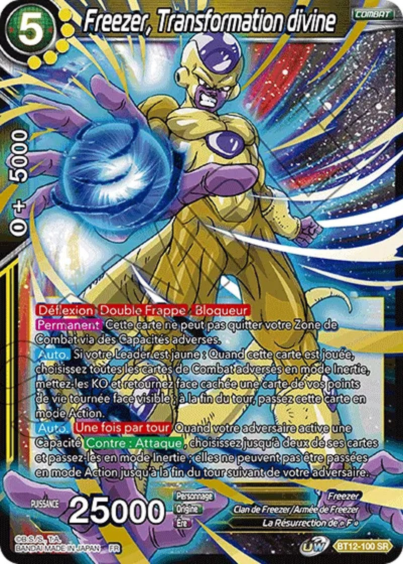 Freezer, Transformation divine : BT12-100 SR