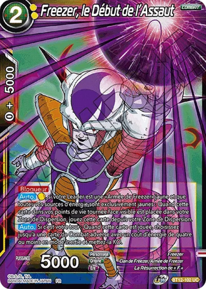 Freezer, le Début de l'Assaut : BT12-102 UC
