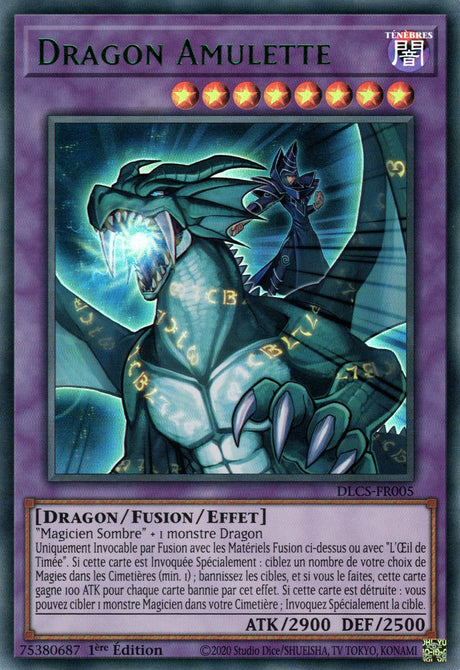 DLCS-FR005 Dragon Amulette (Vert)